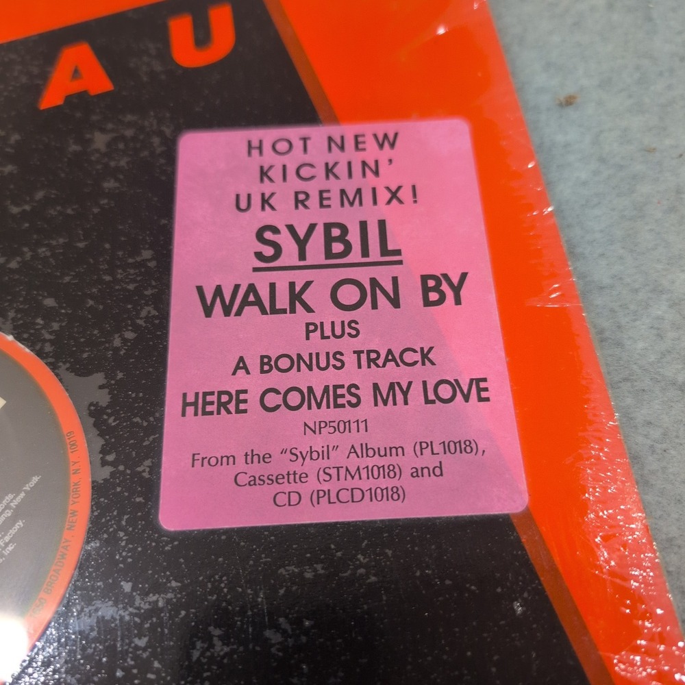 Sybil Walk On By 12" Vinyl Single 1989 Next Plateau NP50111 UK Remix VG+ - Picture 2 of 7
